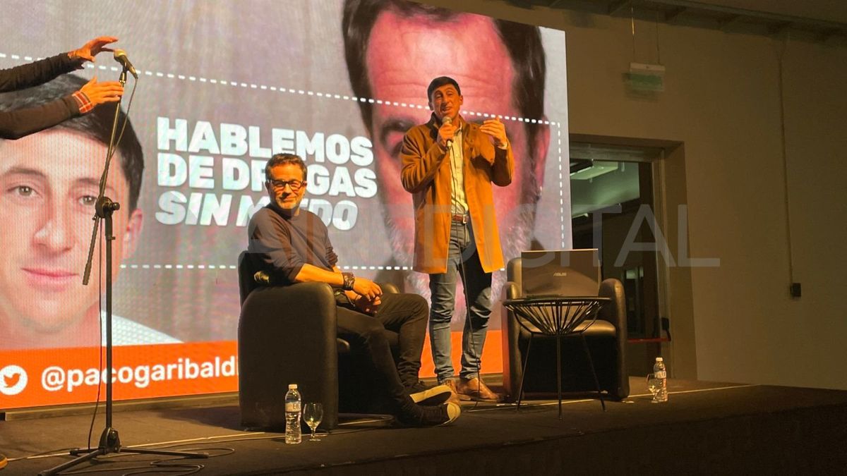 El reconocido actor argentino brindó una charla sobre adicciones en la ciudad de Santa Fe.