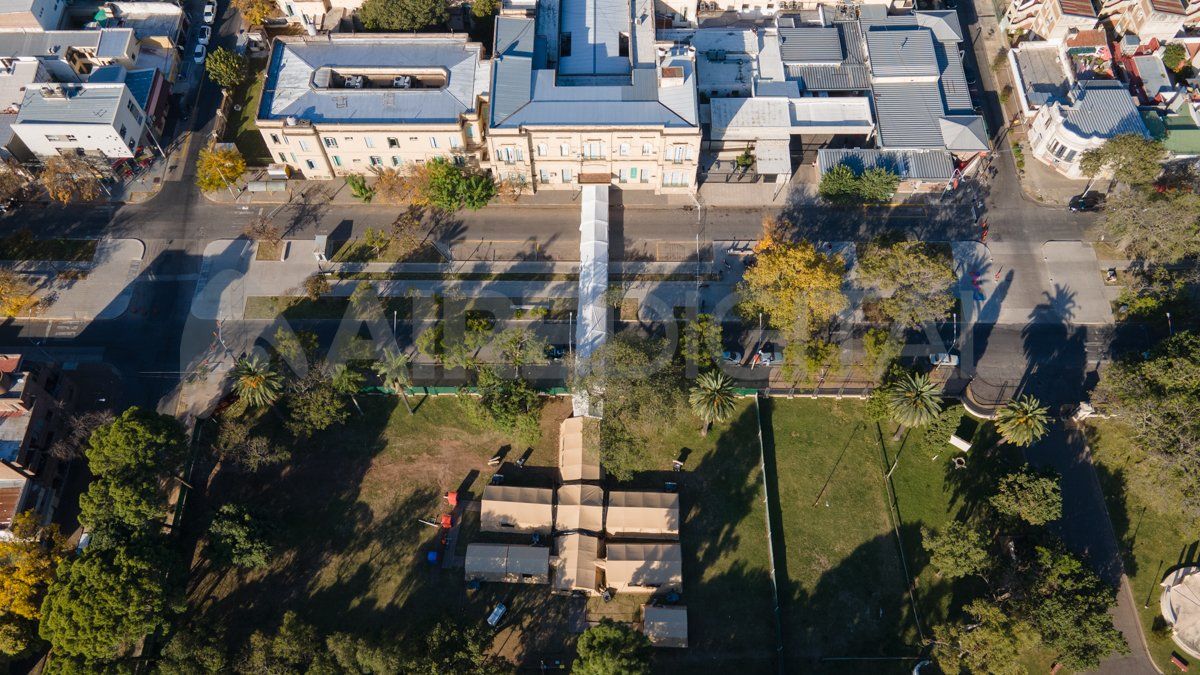 Evalúan quitar la manga del hospital modular