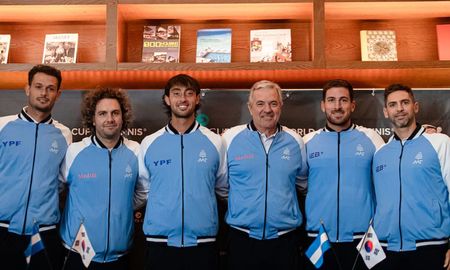 Argentina inicia su camino en la Copa Davis con cinco debutantes en Corea del Sur. Argentina inicia su camino en la Copa Davis con cinco debutantes en Corea del Sur.
