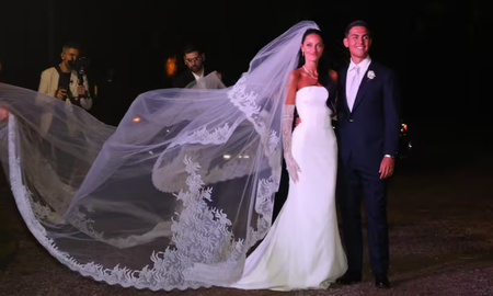 la boda de oriana sabatini y paulo dybala: asi fue el look de ova sabatini la boda de oriana sabatini y paulo dybala: asi fue el look de ova sabatini