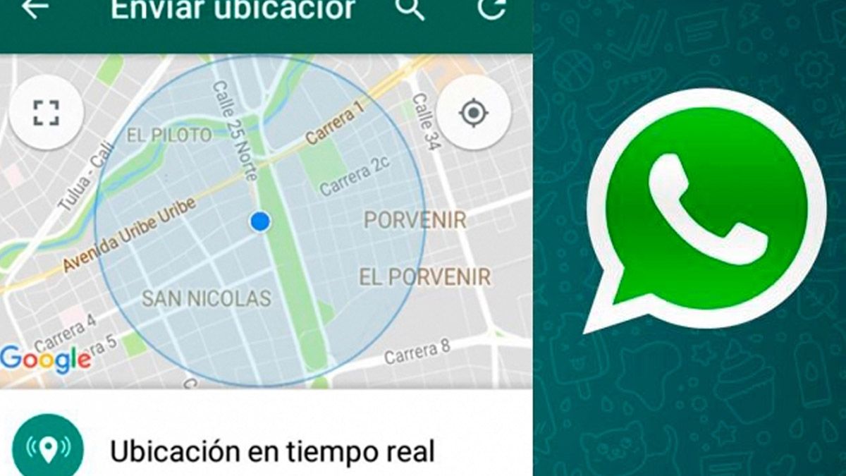 WhatsApp ubicación