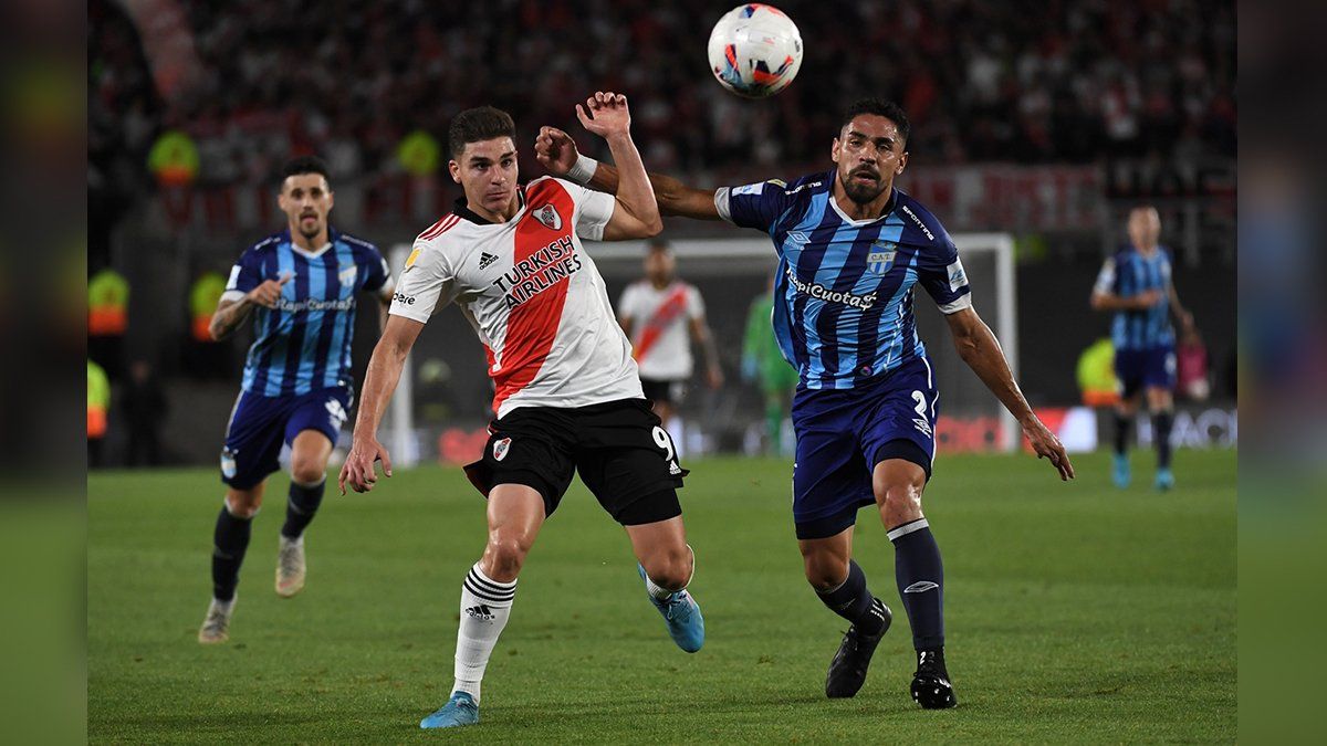 River PLate y Atlético Tucumán empataron 1 a 1.