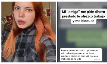 Su amiga le pidió que le prestara plata, pero le ofreció un trabajo y la respuesta de ella la descolocó Su amiga le pidió que le prestara plata, pero le ofreció un trabajo y la respuesta de ella la descolocó