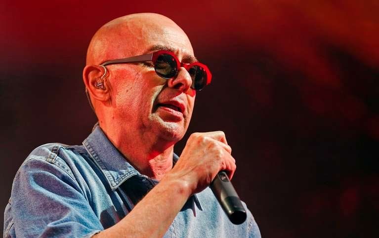 El Indio Solari toc&oacute; temas sociales.