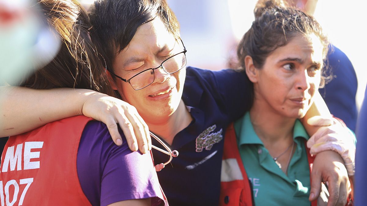 Una mujer murió tras quedar atrapada al incendiarse un supermercado chino en Palermo