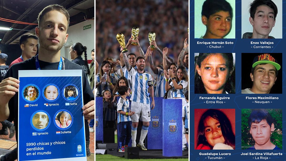 Entre los chicos desaparecidos que busca la red