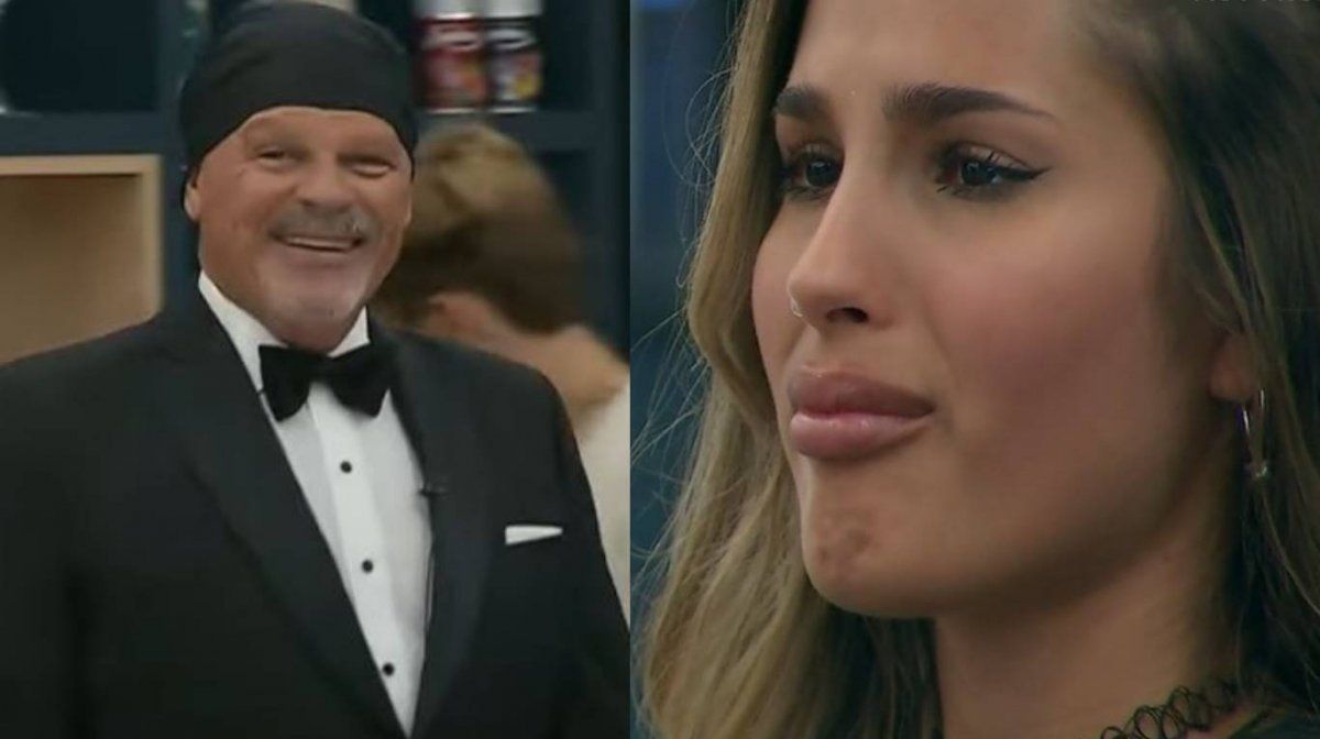 Alfa entró a la casa de Gran Hermano por unos minutos pero Julieta Poggio se asustó.