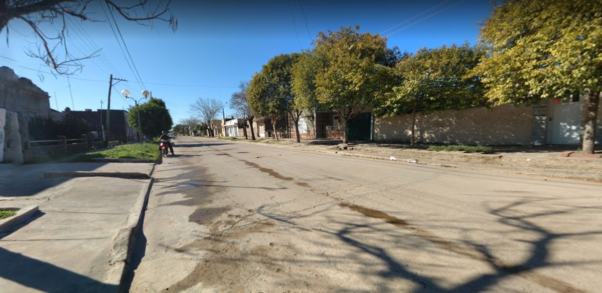 Laguna Paiva: la zona donde se produjo el robo.