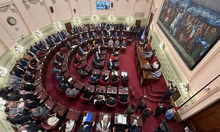 Este jueves, la Cámara de Diputados de Santa Fe aprobó el proyecto de ley orgánica de Municipios solamente con los votos del interbloque oficialista de Unidos. Este jueves, la Cámara de Diputados de Santa Fe aprobó el proyecto de ley orgánica de Municipios solamente con los votos del interbloque oficialista de Unidos.
