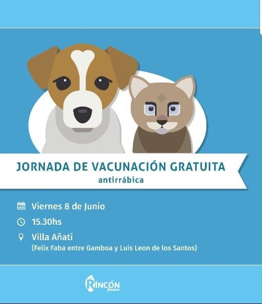 Este viernes habrá vacunaciones gratuitas a mascotas en Rincón
