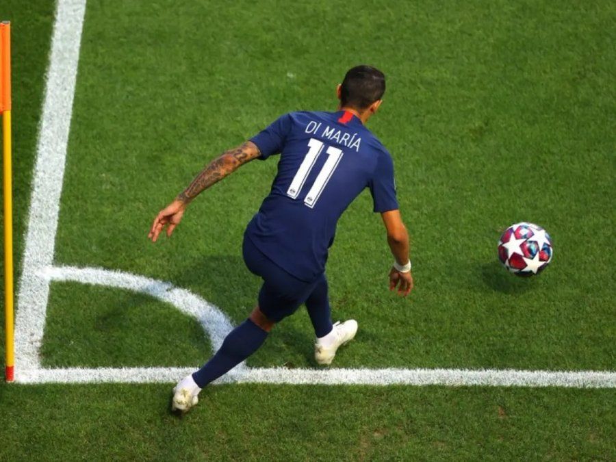 Ángel Di María jugó con el PSG en 2020 su segunda final de Champions League tras hacerlo con Real Madrid en 2014.