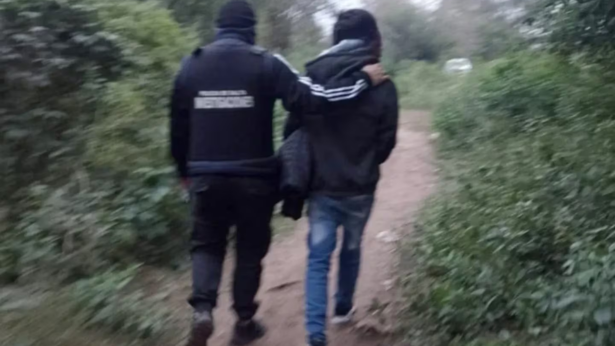 El acusado de 21 años al momento de la detención.