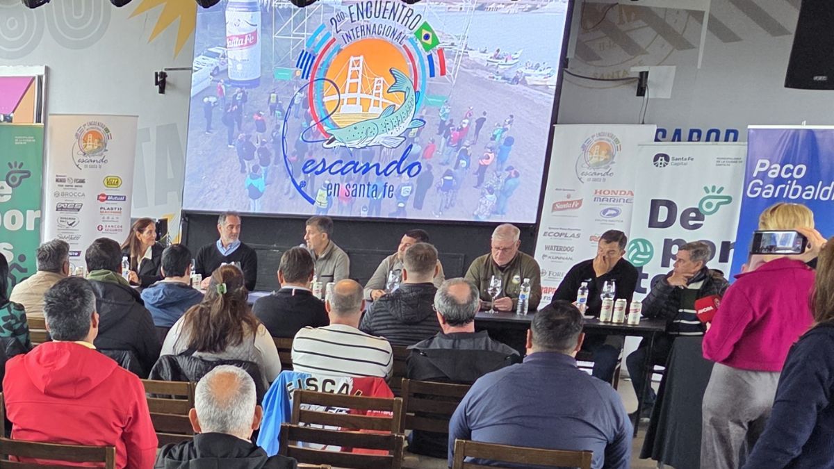 Presentaron en Santa Fe el 2º Encuentro Internacional de Pesca de Surubí y Patí.