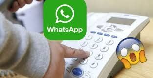 WhatsApp: El truco para mandar y recibir mensajes en tu teléfono fijo