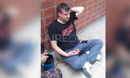 Tras ser golpeado, el editor de Reconquista.com.ar debió ser asistido de inmediato. Tras ser golpeado, el editor de Reconquista.com.ar debió ser asistido de inmediato.