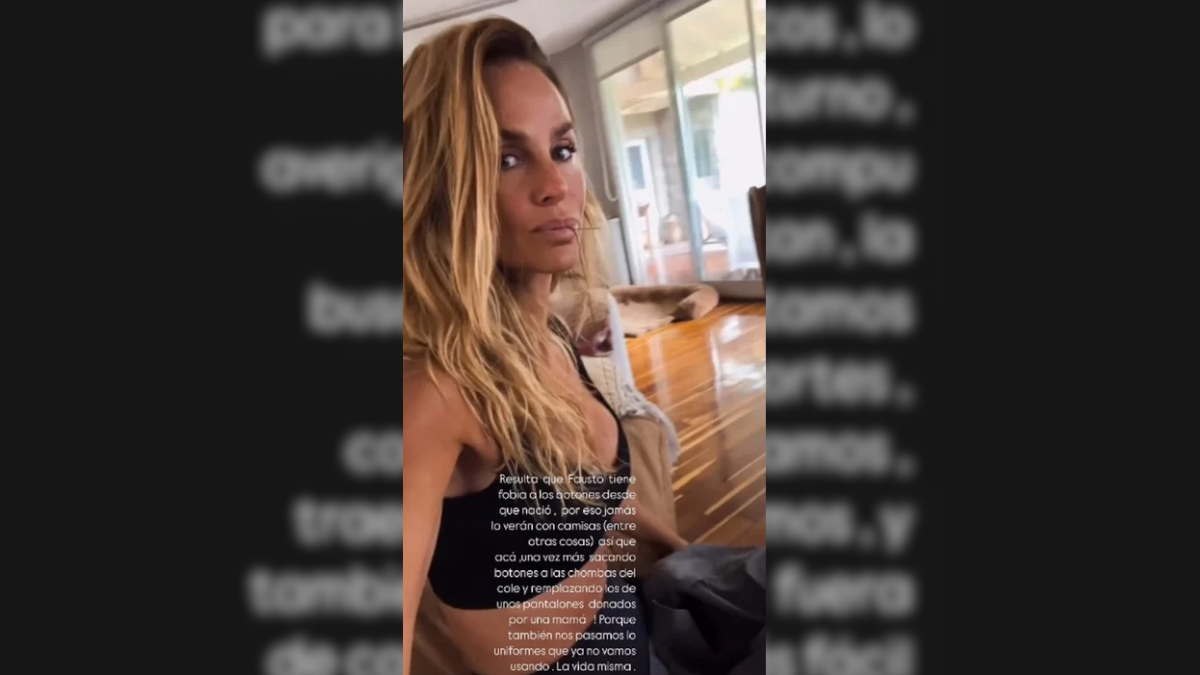 El mensaje de Sabrina Rojas en sus redes. El mensaje de Sabrina Rojas en sus redes.