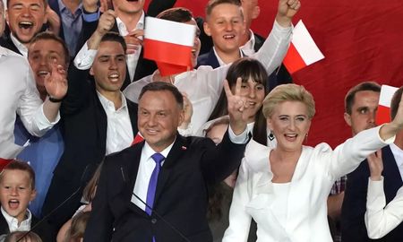 Andrzej Duda logró su reelección como presidente de Polonia. Andrzej Duda logró su reelección como presidente de Polonia.