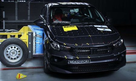 El Fiat Cronos nacional obtuvo la calificación más baja del organismo en la prueba de choque. El Fiat Cronos nacional obtuvo la calificación más baja del organismo en la prueba de choque.