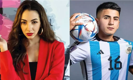 Thelma Fardin cuestionó que Thiago Almada juegue en la Selección Thelma Fardin cuestionó que Thiago Almada juegue en la Selección