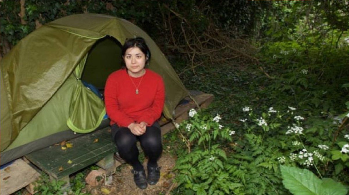 Mis alumnos nunca lo supieron: una profesora vivió dos años en una carpa
