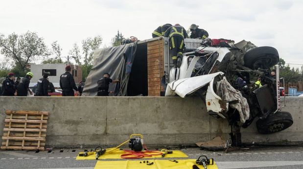 Rosario: fuerte accidente en la circunvalación