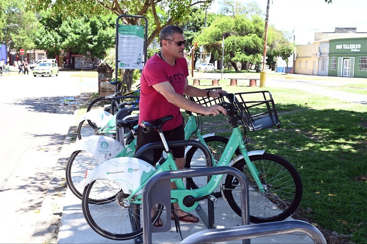 La Municipalidad de Santa Fe habilitó este martes el Bicipunto número 46 del sistema de bicicletas públicas de la ciudad.
