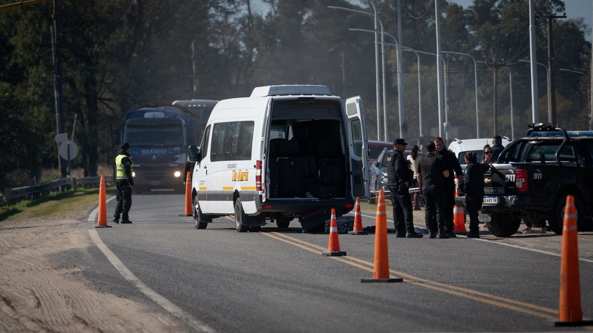 La combi en la que iban los cadetes pertenecía al chofer que fue asesinado por Martín Kunz.
