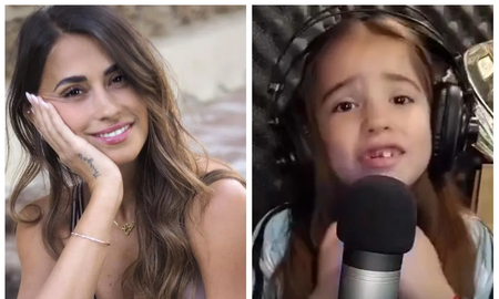La tierna reacción de Antonela Roccuzzo a la pequeña que le dedicó una canción a Lionel Messi La tierna reacción de Antonela Roccuzzo a la pequeña que le dedicó una canción a Lionel Messi