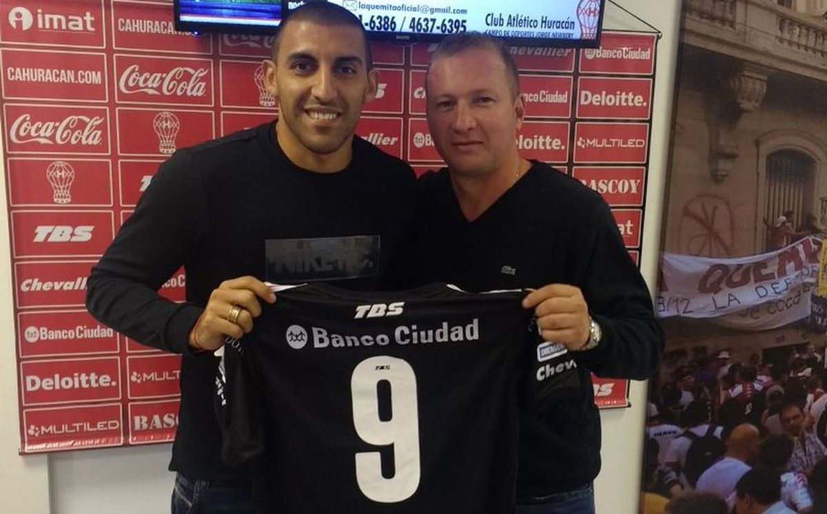 El flamante presidente de Huracán