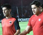 Ezequiel Medrán, técnico de Colón. Ezequiel Medrán, técnico de Colón.