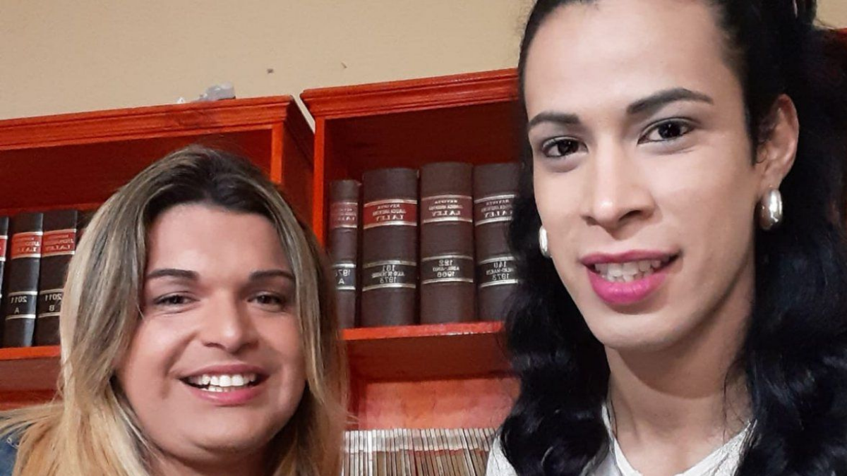 Narela Gómez es también la primera mujer transgénero en ingresar a la policía de Santa Fe.