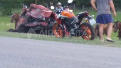 Accidente fatal en ruta 1: falleció una mujer tras el choque de frente de dos autos
