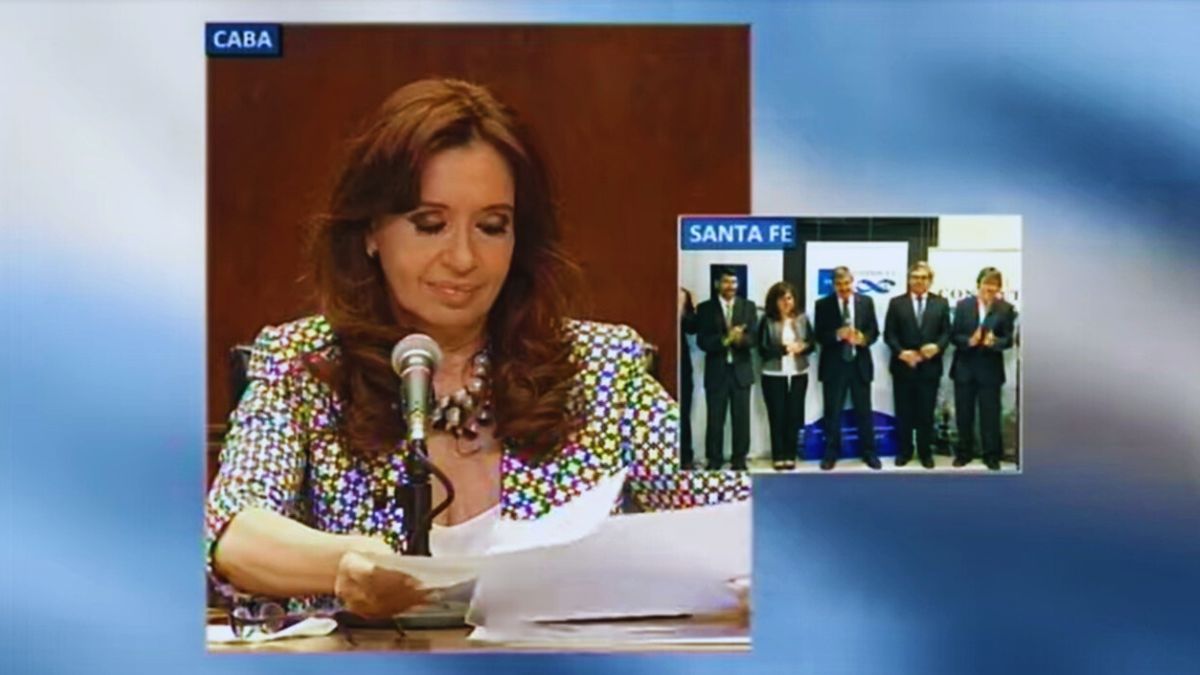 El día que Cristina Fernández de Kirchner inauguró vía videoconferencia la ampliación del CIMEC en Santa Fe. El día que Cristina Fernández de Kirchner inauguró vía videoconferencia la ampliación del CIMEC en Santa Fe.