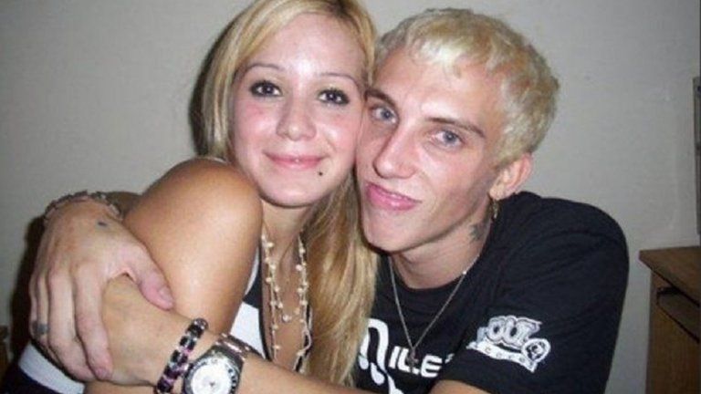 Karina "La Princesita" antes junto al Polaco