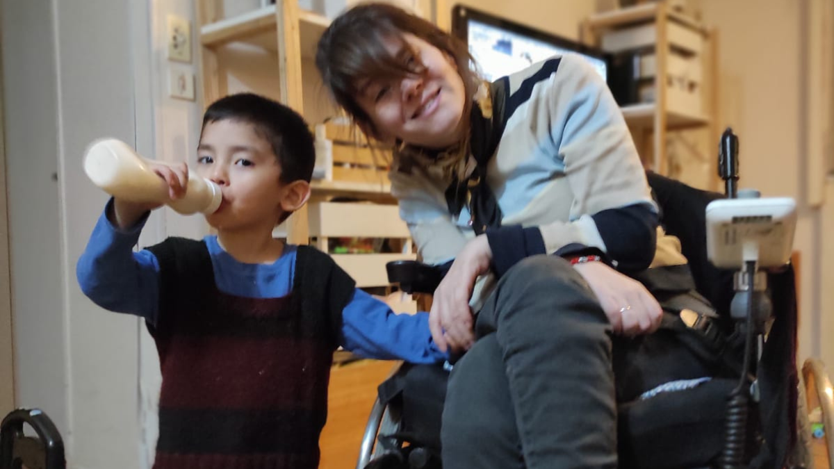 Lisandro y Anabella disfrutan de la complicidad de su vínculo.&nbsp;