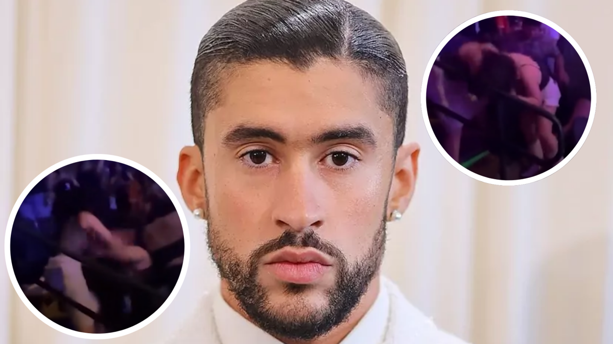 La brutal pelea entre mujeres en mitad de un concierto de Bad Bunny que quedó registrada en un video impactante