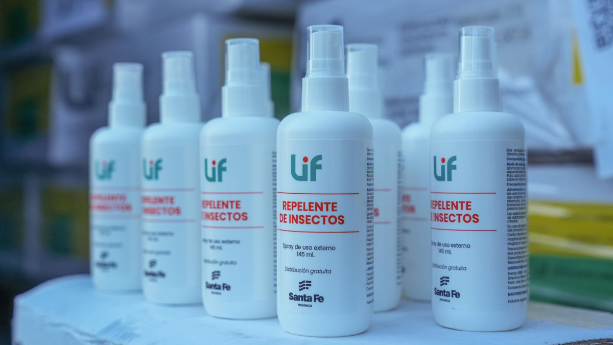 El material donado fue producido en el Laboratorio Industrial Farmac&eacute;utico (LIF) de Santa Fe.