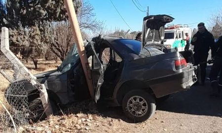 Así quedó el coche que manejaba la víctima fatal. Así quedó el coche que manejaba la víctima fatal.