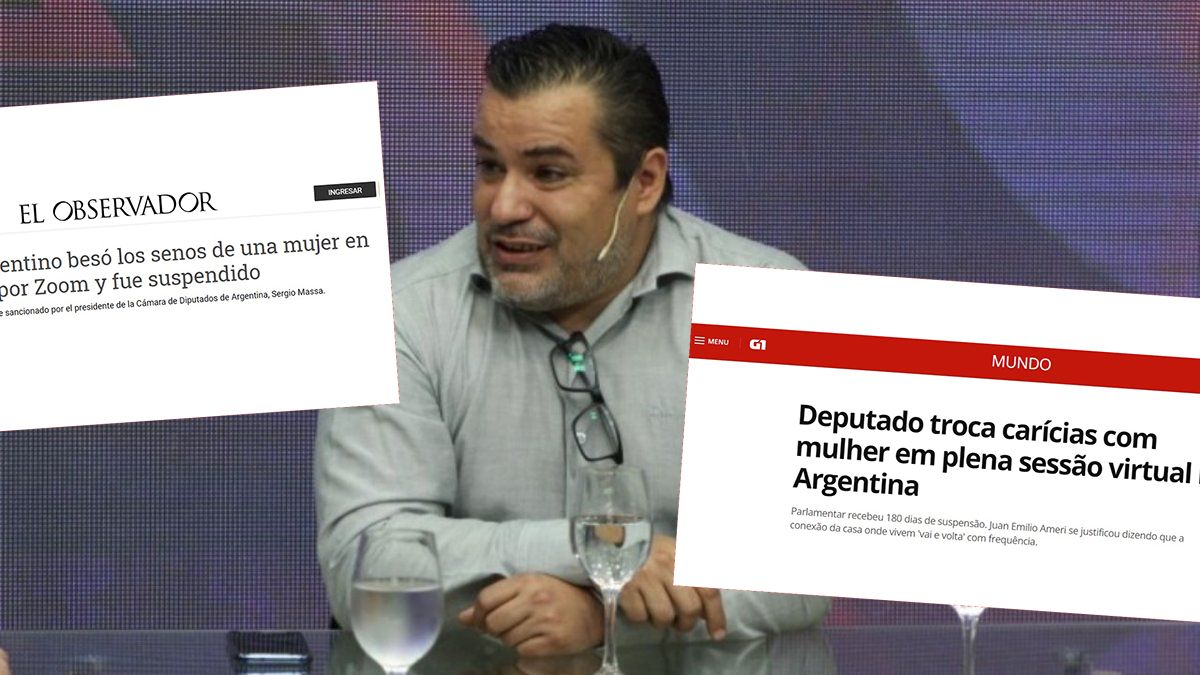 El escándalo de Juan Ameri en el Congreso tuvo trascendencia internacional.&nbsp;