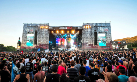 El Cosquín Rock se desarrollará los días 12 y 13 de febrero en el Aeródromo Santa María de Punilla. El Cosquín Rock se desarrollará los días 12 y 13 de febrero en el Aeródromo Santa María de Punilla.