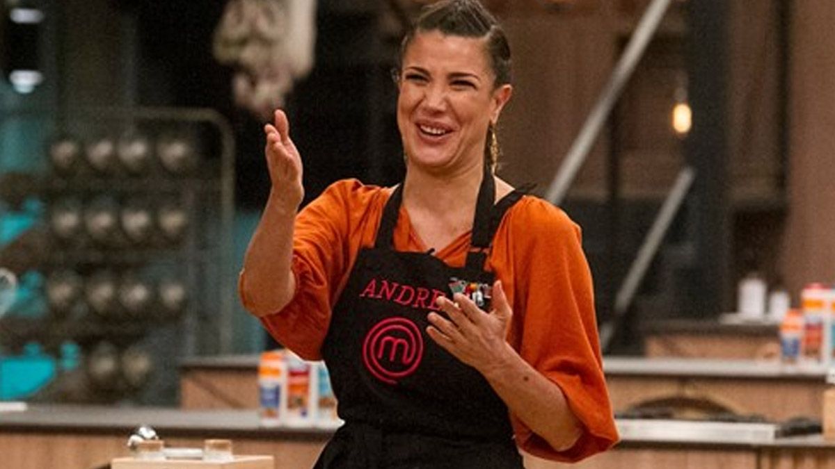 Andrea Rincón fue eliminada de MasterChef Celebrity 2