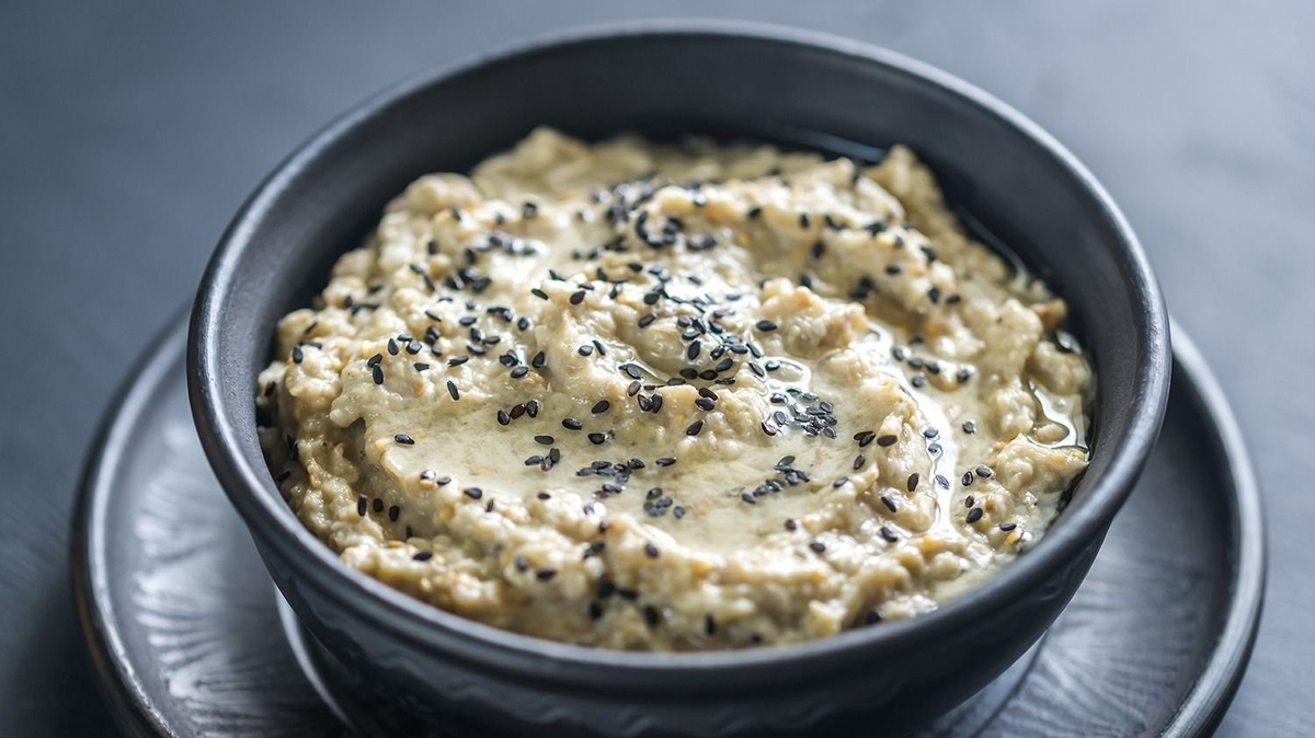 Cómo hacer hummus de garbanzo y berenjena la receta más fácil para preparar en casa
