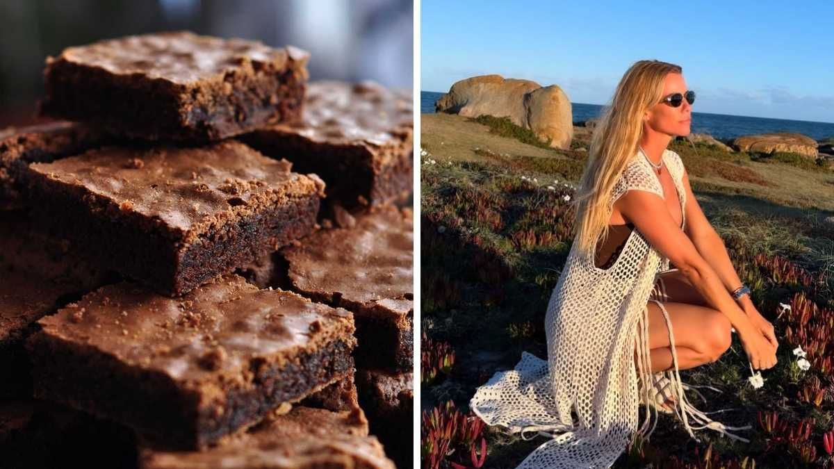 La receta de Nicole Neumann para hacer riquísimos brownies veganos.