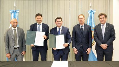 Pullaro firmó un convenio con San Juan y busca posicionar a Santa Fe como socio industrial del boom minero argentino