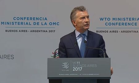 macri inauguro la cumbre de la omc en medio del conflicto con noruega macri inauguro la cumbre de la omc en medio del conflicto con noruega