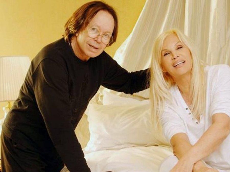 Miguel Romano con Susana Giménez