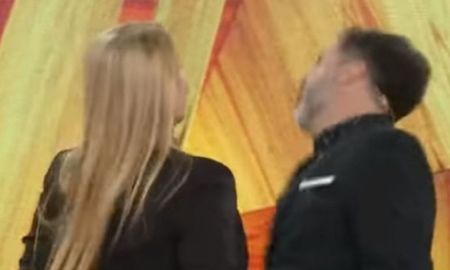 Andrea Politti le dio una fuerte cachetada a Toti Pasman frente a cámaras Andrea Politti le dio una fuerte cachetada a Toti Pasman frente a cámaras
