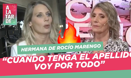 La nueva hermana de Rocío Marengo se cansó: Voy a ir por todo La nueva hermana de Rocío Marengo se cansó: Voy a ir por todo