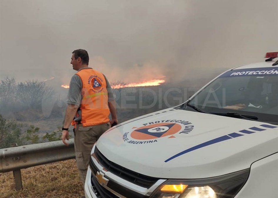 Los incendios de Corrientes suman nuevos focos sin origen natural.