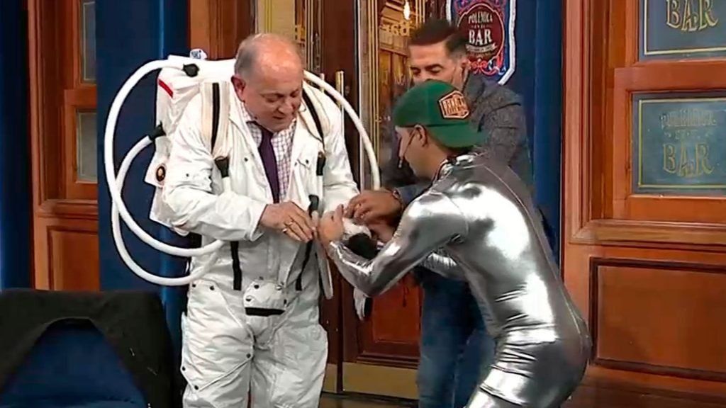 Chiche Gelblung y Nazareno Mottola.